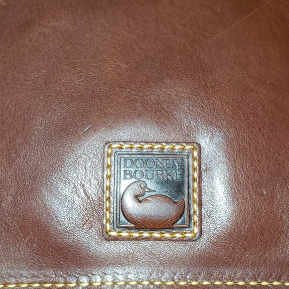 NEW DOONEY & BURKE Leather Triple Zip - Picture 2 of 8
